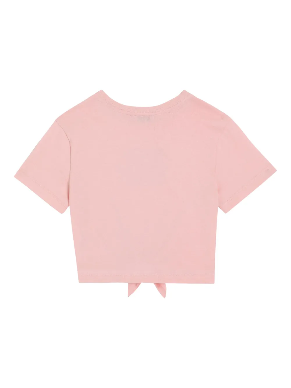 Футболка с завязками Dolce & Gabbana Kids, розовый — фото 2
