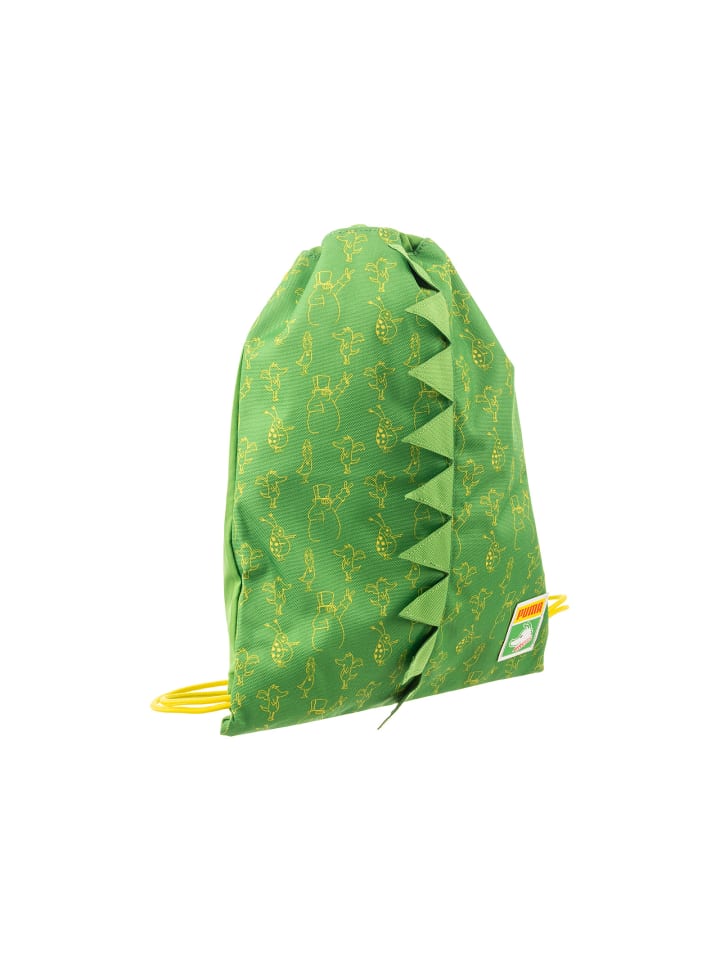 

Puma Детская спортивная сумка Gym Sack Tabaluga в цвете Peacoat Lime