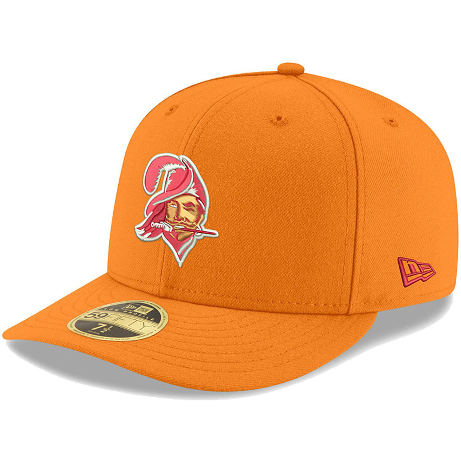 

Мужская облегающая шляпа New Era Orange Tampa Bay Buccaneers Omaha Throwback Low Profile 59FIFTY