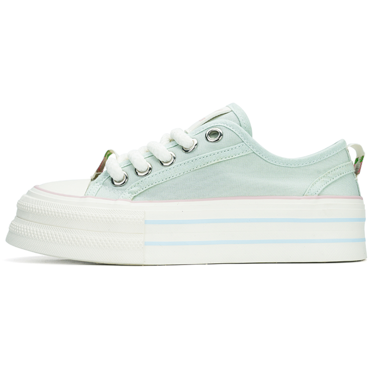 

Кроссовки Low Top Canvas Unisex WARRIOR, светло-cyan