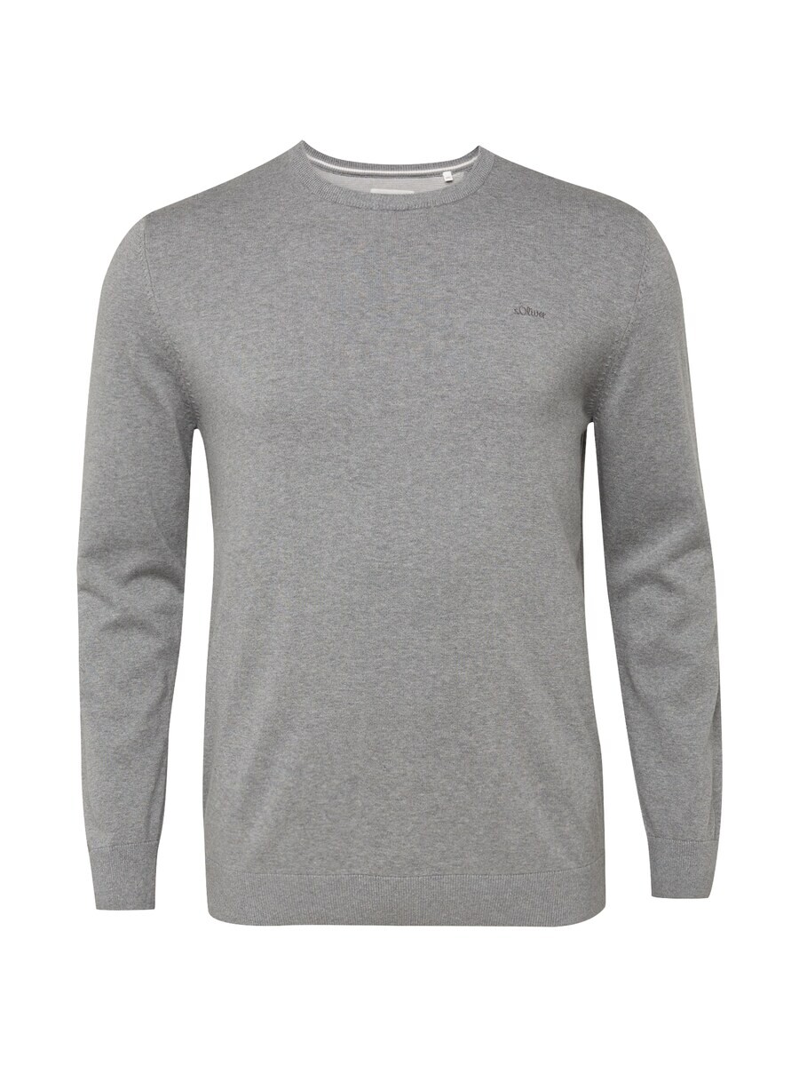 

Свитер s.Oliver Men Big Sizes, пятнистый серый