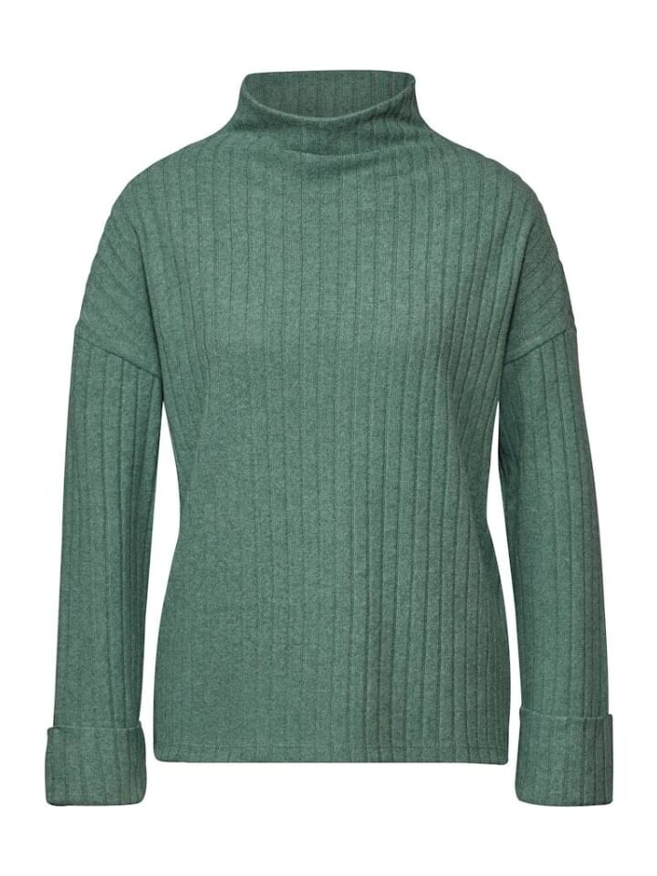 

Пуловер Street One Pullover, цвет sunlit green mel.
