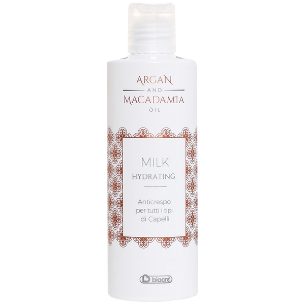 

Увлажняющее молочко для волос, уменьшает пушистость, 200 мл Biacré Argan i macadamia