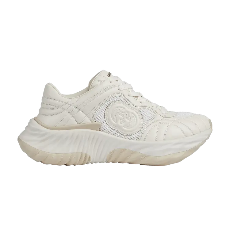 Кроссовки Gucci Wmns Ripple Sneaker 'White Light Gold Metallic', белый
