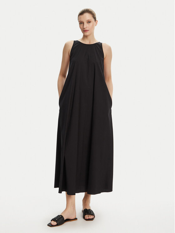 

Летнее платье свободного покроя Romea 2516221019 Max Mara Beachwear, черный