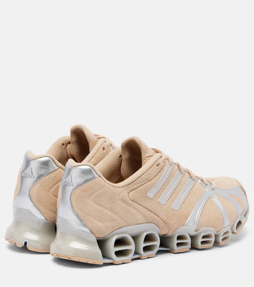 Кроссовки Mega Ghostride из замши Adidas, Magic Beige/Silver Met/Beige — фото 2