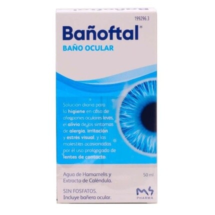 

Ванночка для глаз 50мл Bañoftal