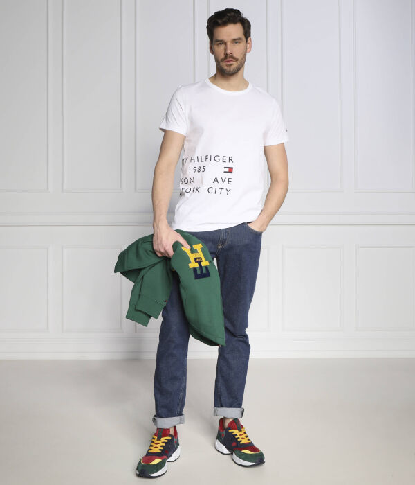 Футболки Slim fit Tommy Hilfiger, белый — фото 2