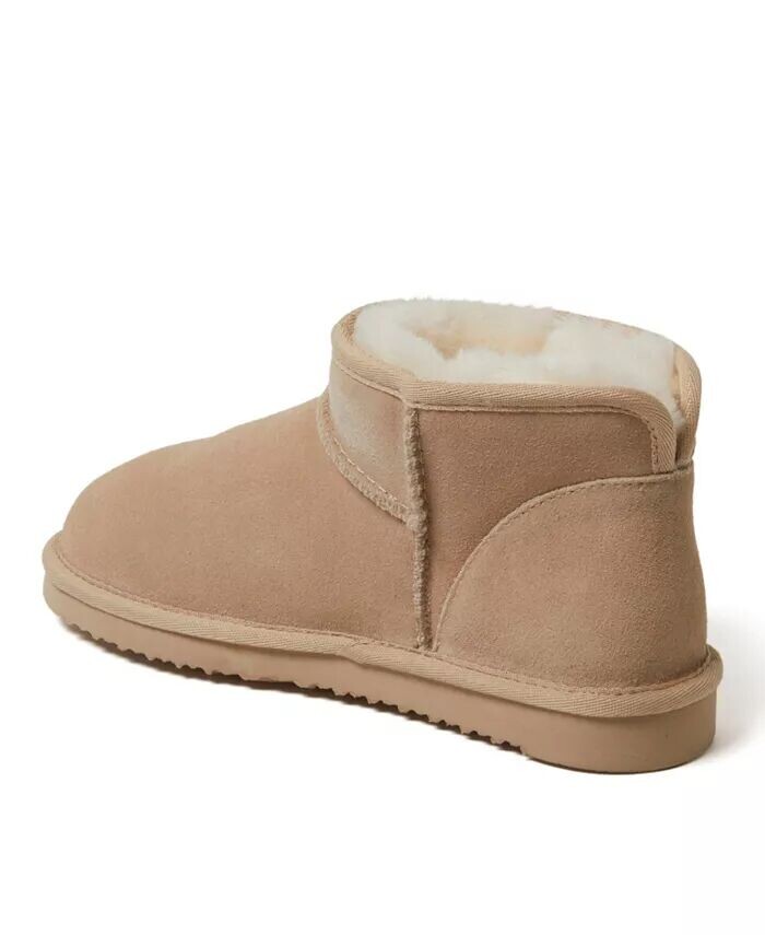 Полусапоги Fireside by Women's Riverland из натуральной овчины Micro Bootie Dearfoams, коричневый/бежевый — фото 4
