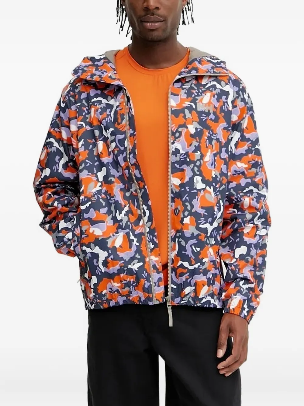 

Куртка с капюшоном и камуфляжным принтом Helly Hansen, фиолетовый