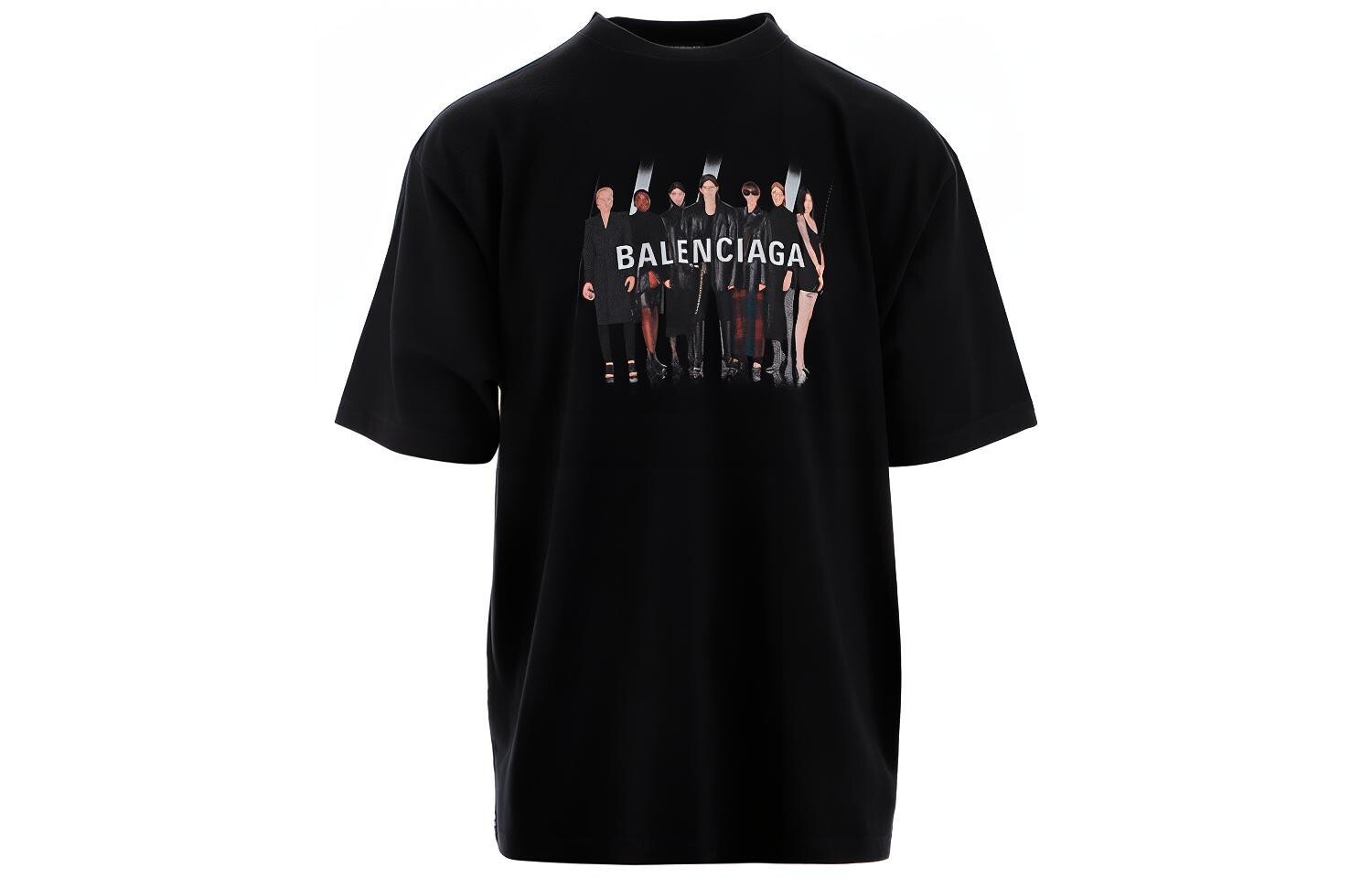 

Balenciaga Мужская футболка, цвет Black