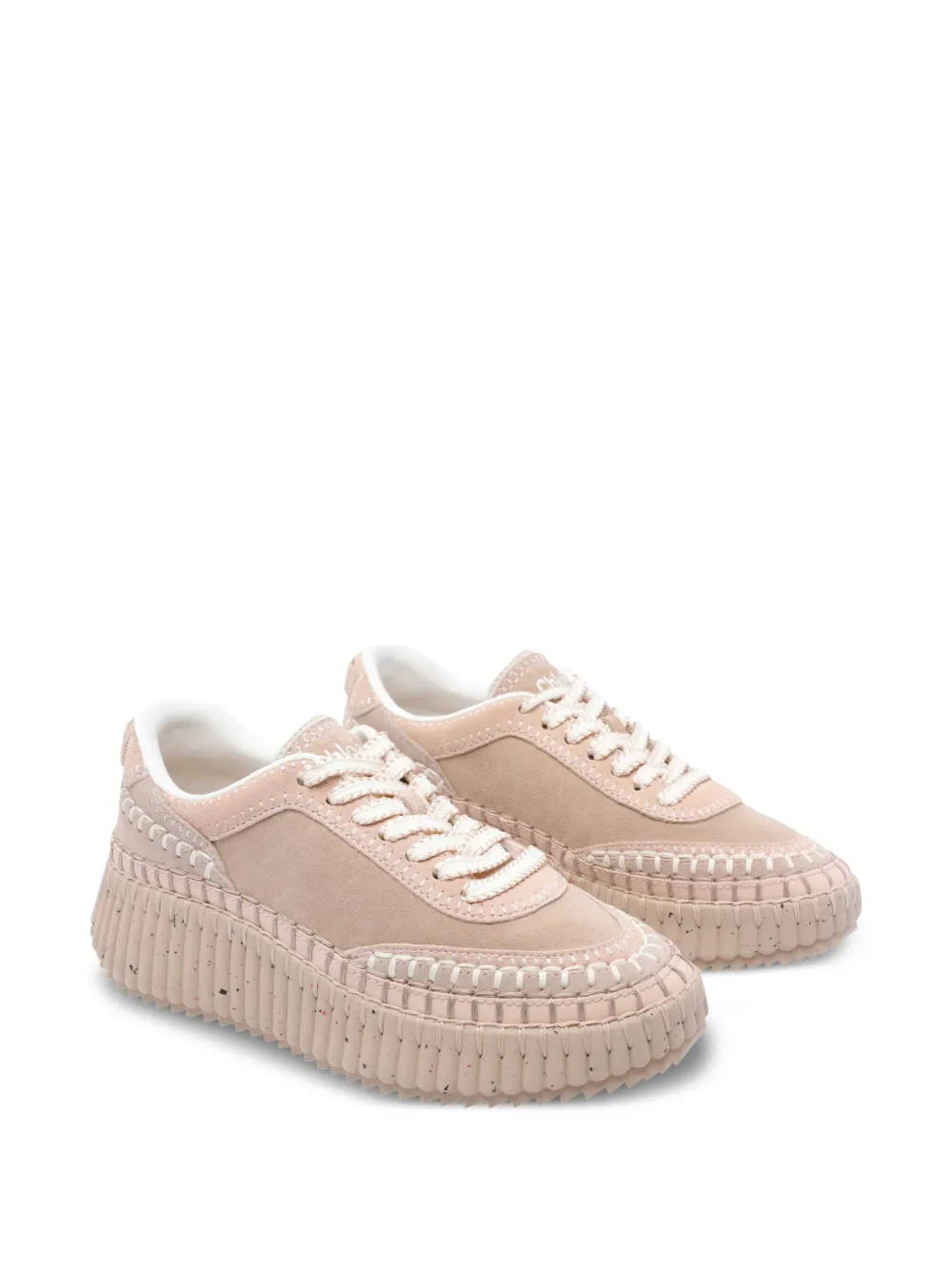 Кроссовки Nama на платформе CHLOÉ, розовый — фото 2