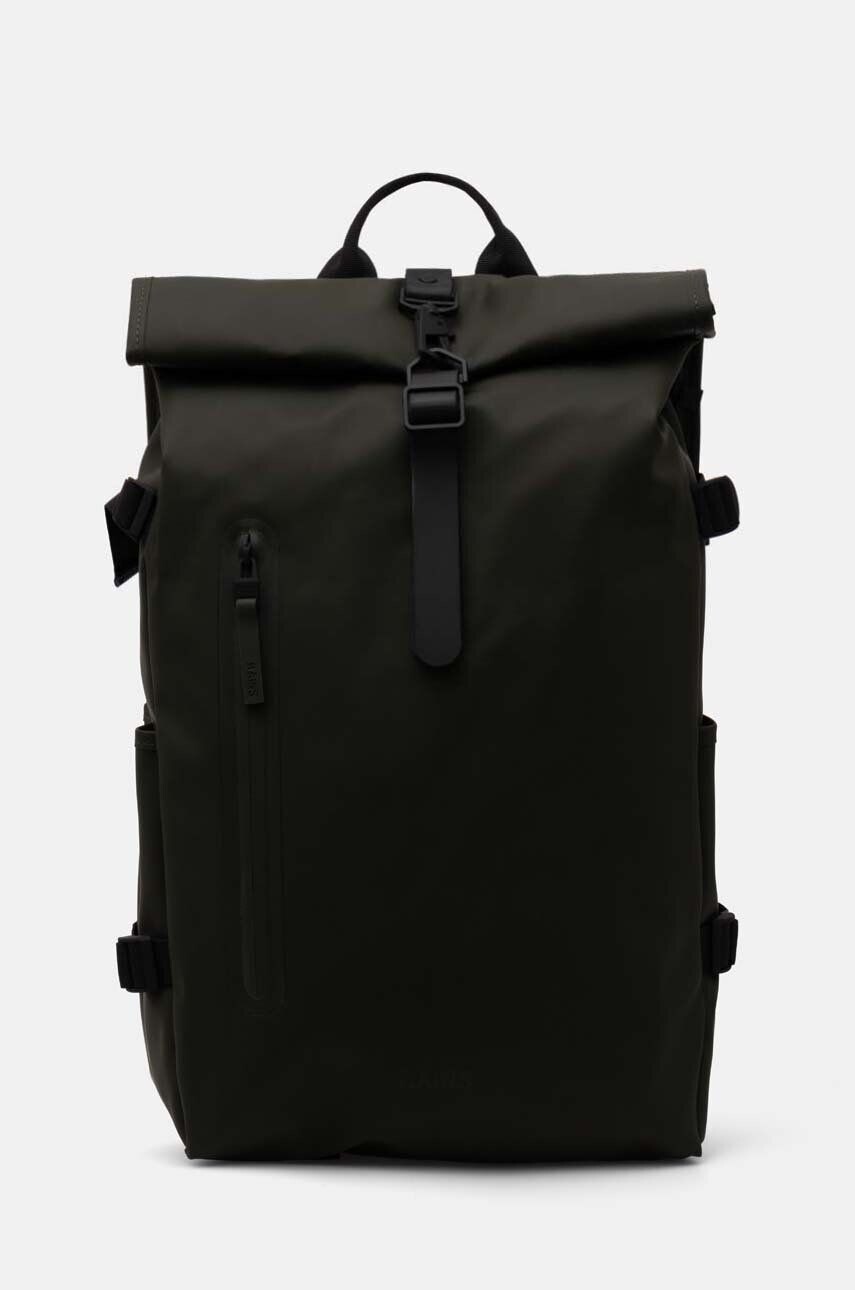 

Рюкзак Rains Rolltop Rucksack Large W3, зеленый