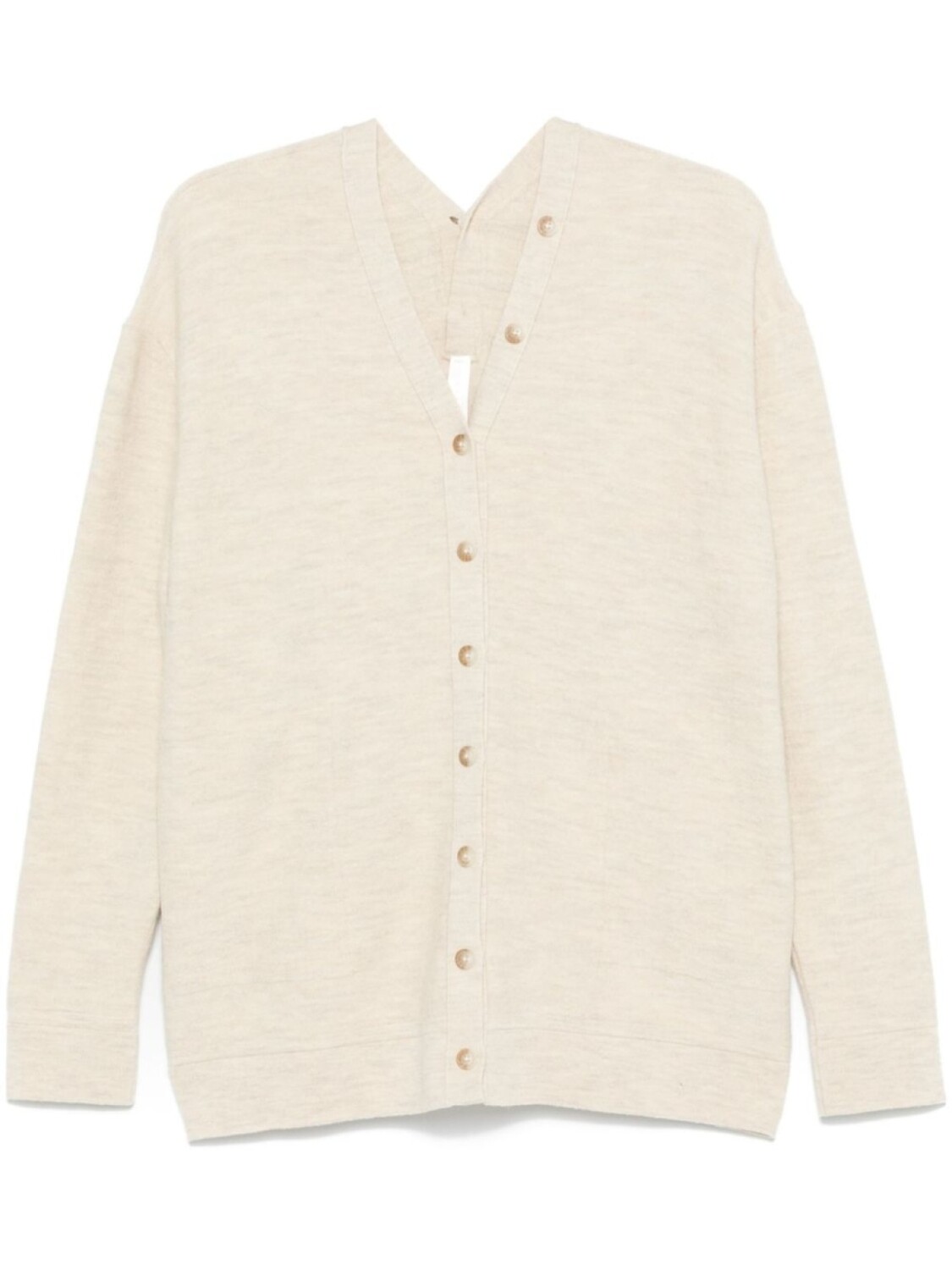 

Кардиган New Button Lauren Manoogian, нейтральный цвет