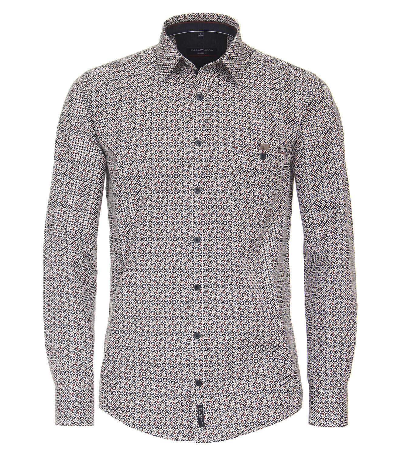 

Рубашка CASAMODA Freizeit, темно красный