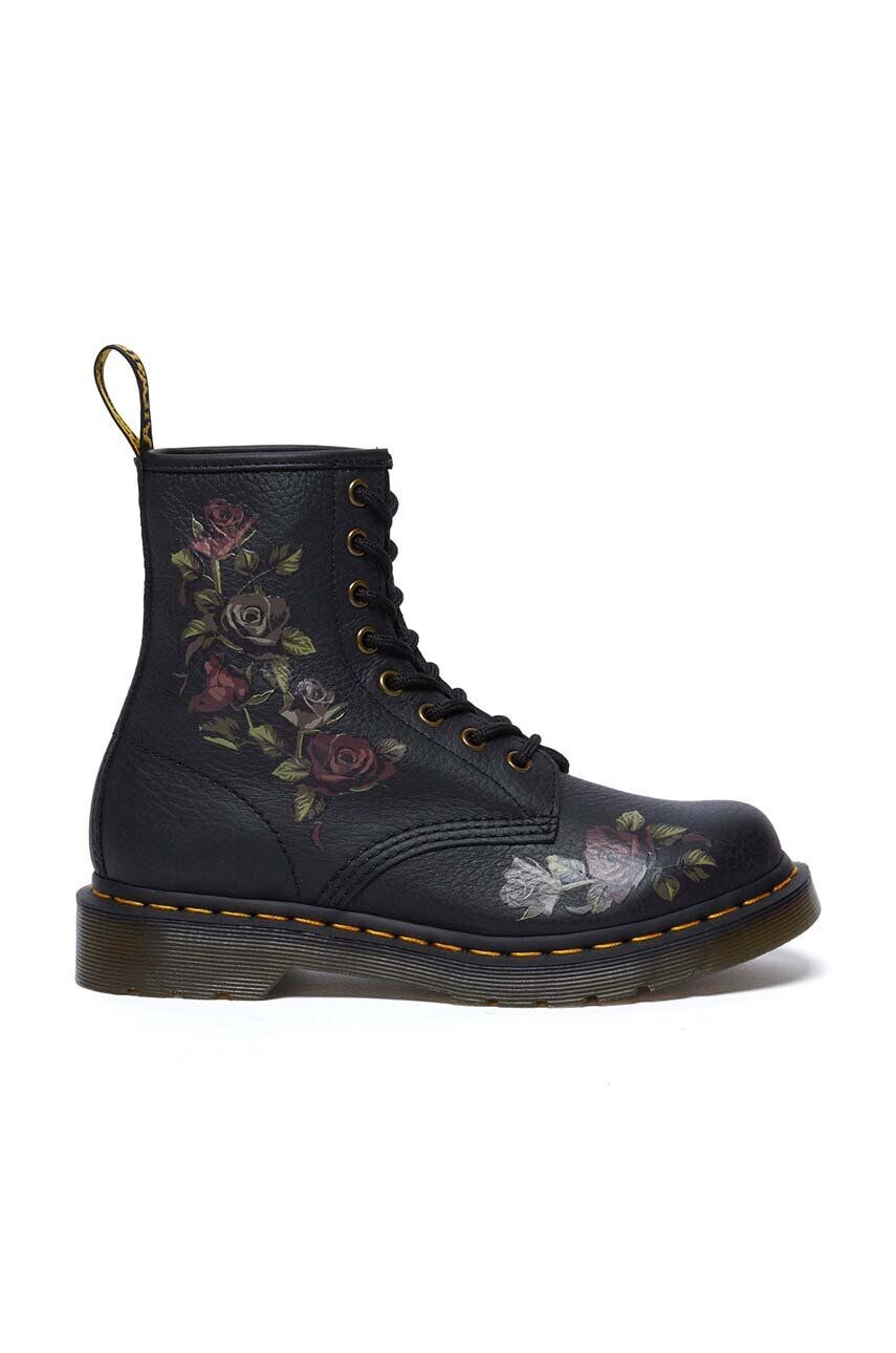 

Martens 1460 кожаные байкерские ботинки Dr. Martens, черный
