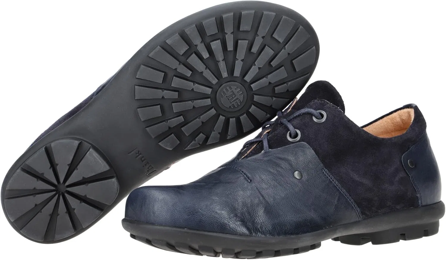 Кроссовки мужские Think, модель Lace-Up Flats, цвет Navy Break Think! — фото 3