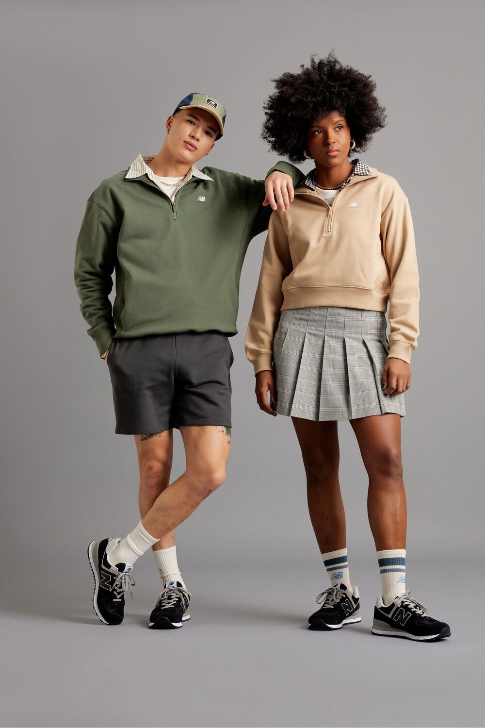 Мужская спортивная обувь 574 New Balance, черный — фото 3