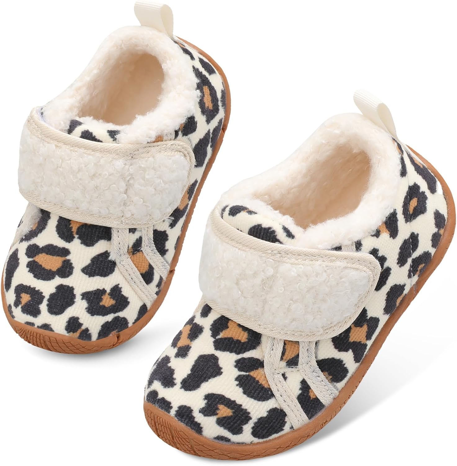 

Детские тапочки Демон-сороконожка для малышей, пушистые домашние тапочки для детей, зимняя обувь для дома и улицы, регулируемые теплые кроссовки Centipede Demon, Tu Leopattern