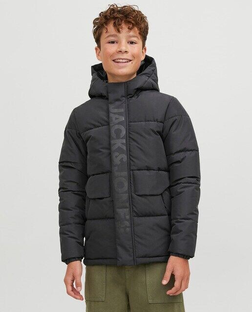 

Пуховик для мальчика Jack & Jones, черный