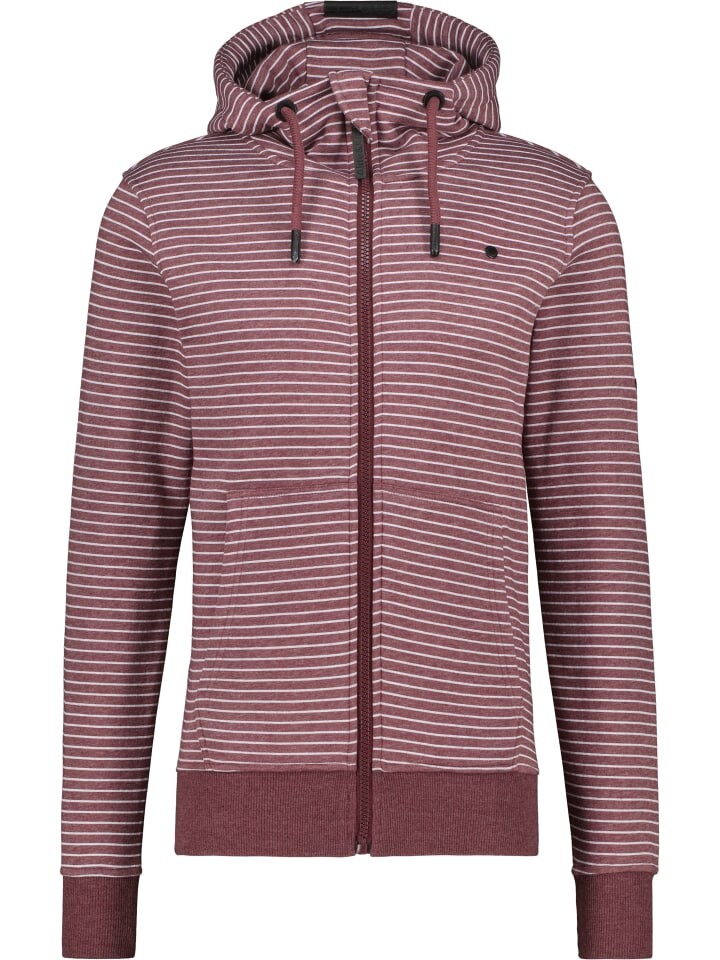 

Спортивная куртка alife and kickin TrasherAK Z, цвет dark cherry melange