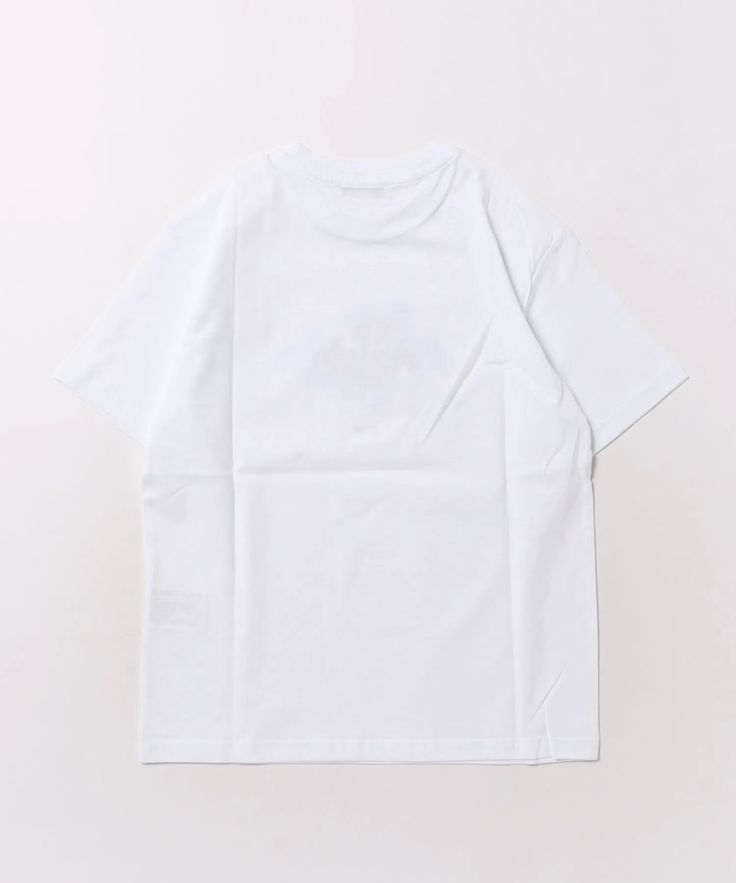 Детская футболка MSGM KIDS с логотипом спрей-краской белая — фото 4