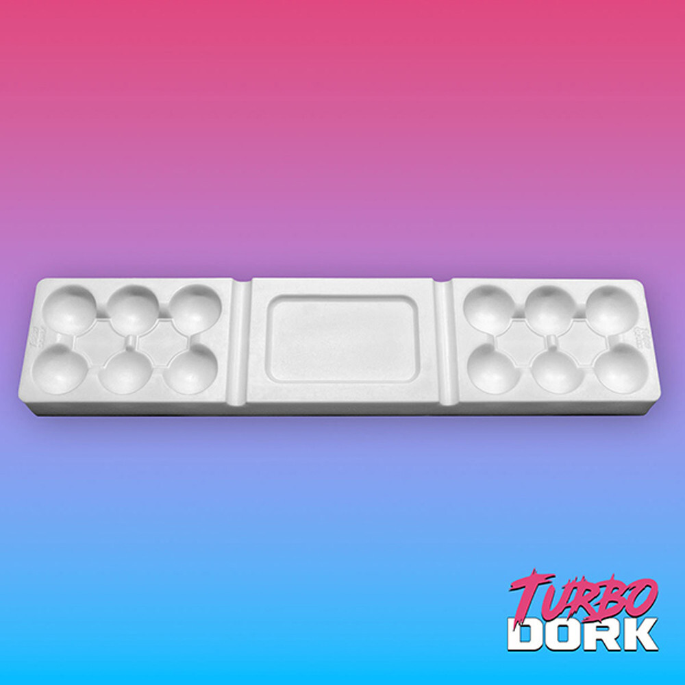 

Аксессуары Turbo Dork Turbo Dork: Dry Palette - Large White Silicone