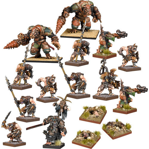 

Миниатюра Mantic Games Kings of War Vanguard: Ratkin - Warband Set