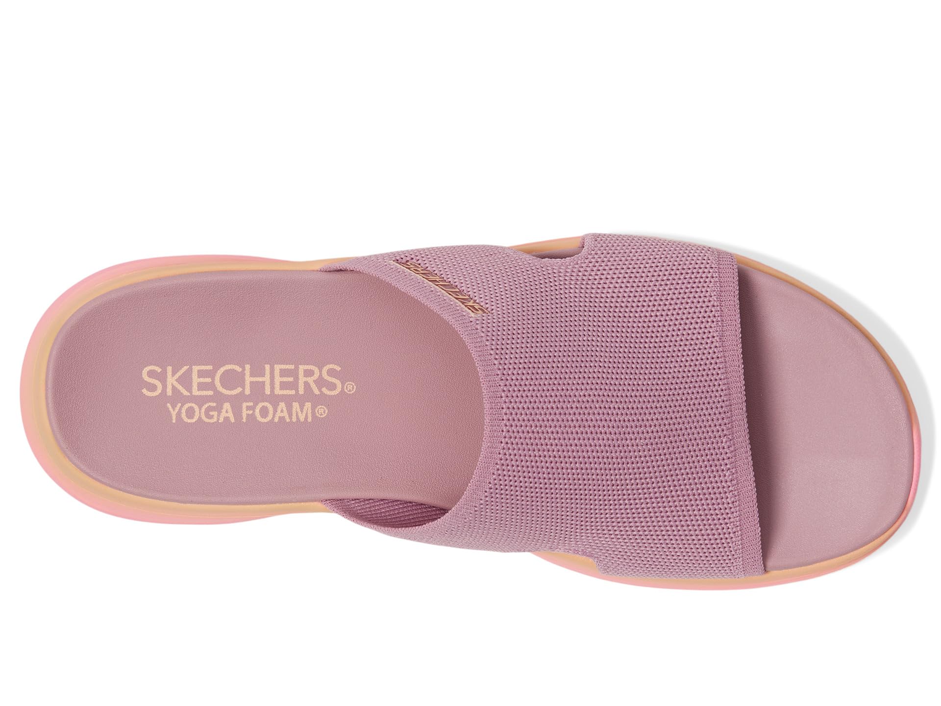 Сандалии SKECHERS Vapor Foam - Coastal Sunset, Mauve/Multi — фото 2