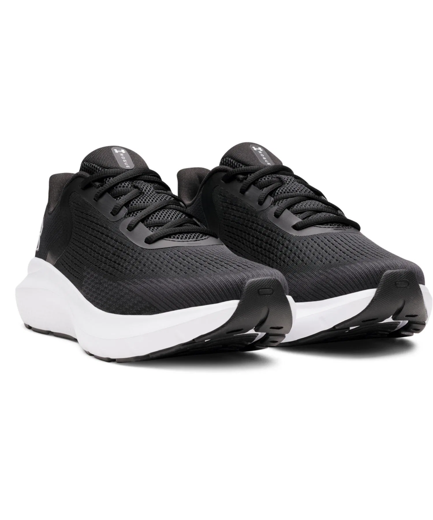 Мужские кроссовки UNDER ARMOUR Charged Rogue 5 Wide для бега чёрные — фото 4