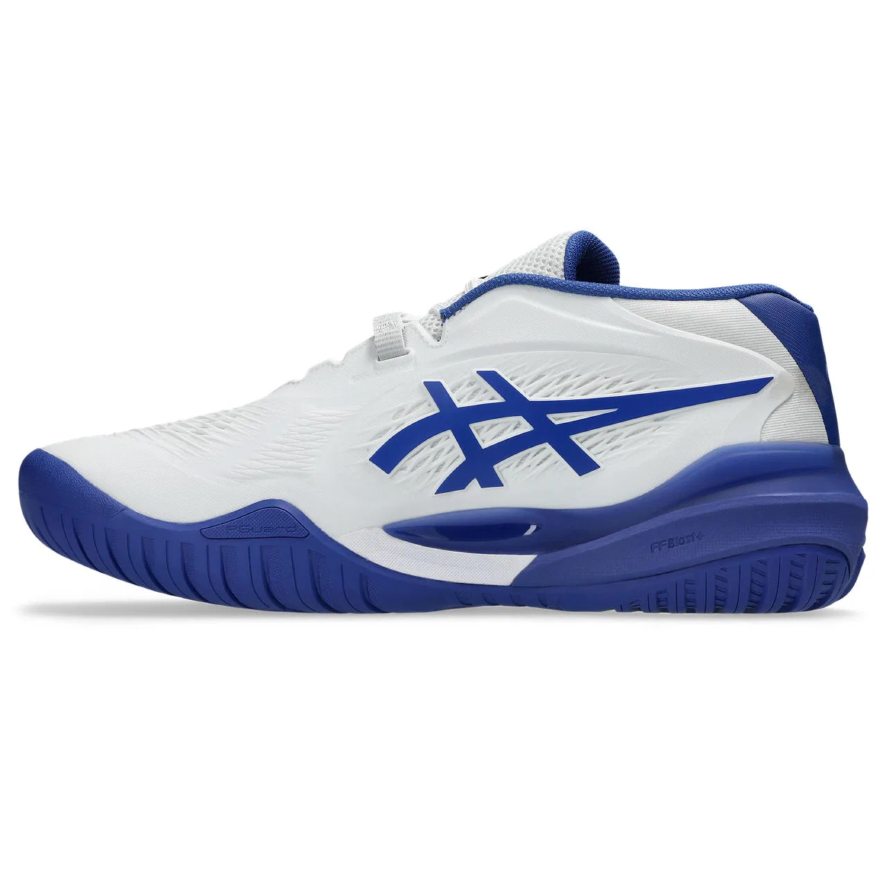 Мужские кроссовки для тенниса «GEL-Resolution 10» от ASICS, White/Dark Cobalt — фото 4