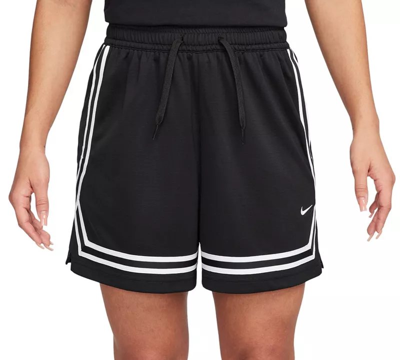 

Женские баскетбольные шорты Nike Crossover Dri-FIT 5 дюймов, черный