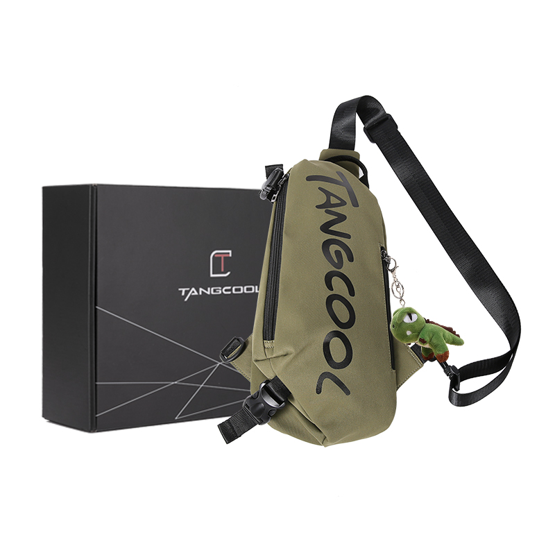 

TANGCOOL Нейлоновая слинг-сумка унисекс разноцветная, Green (Upgraded) Gift Box Set