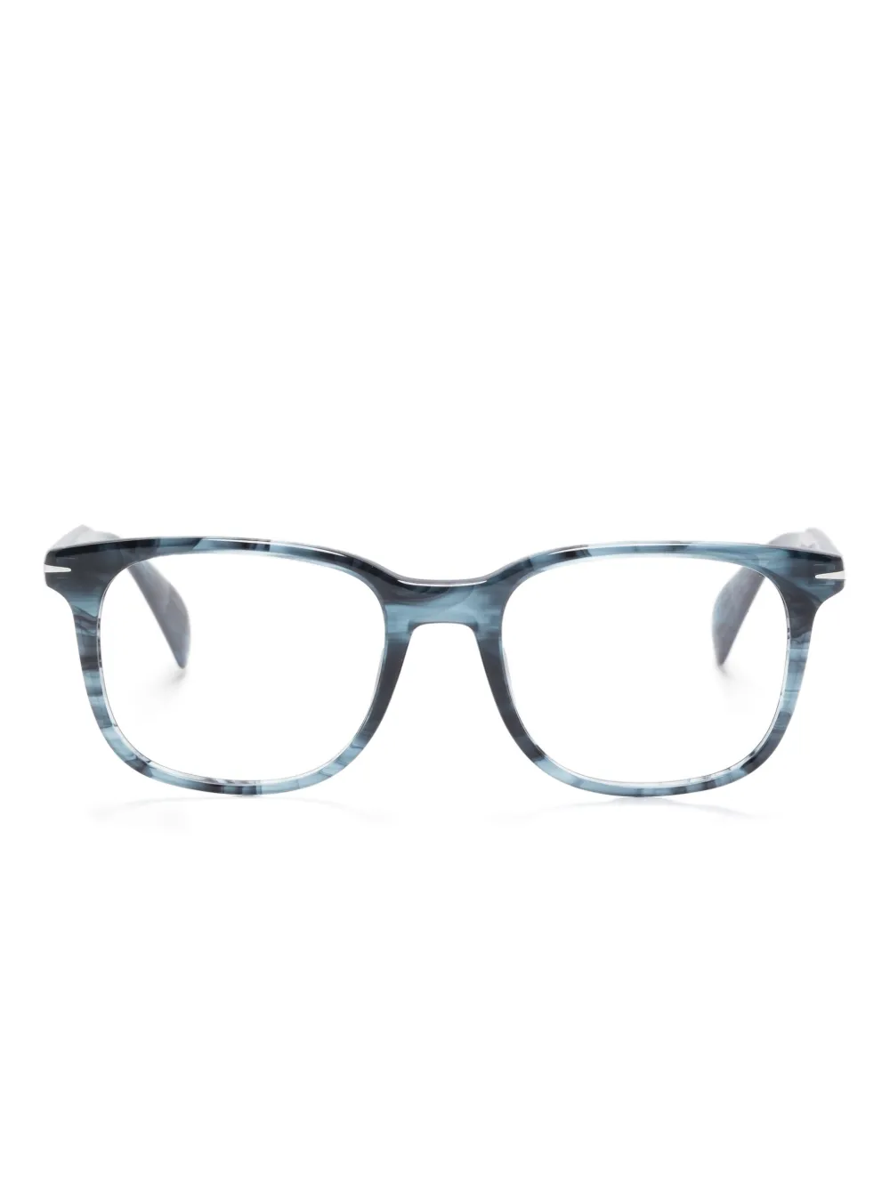 

Очки в прямоугольной оправе из ацетата Eyewear by David Beckham, синий