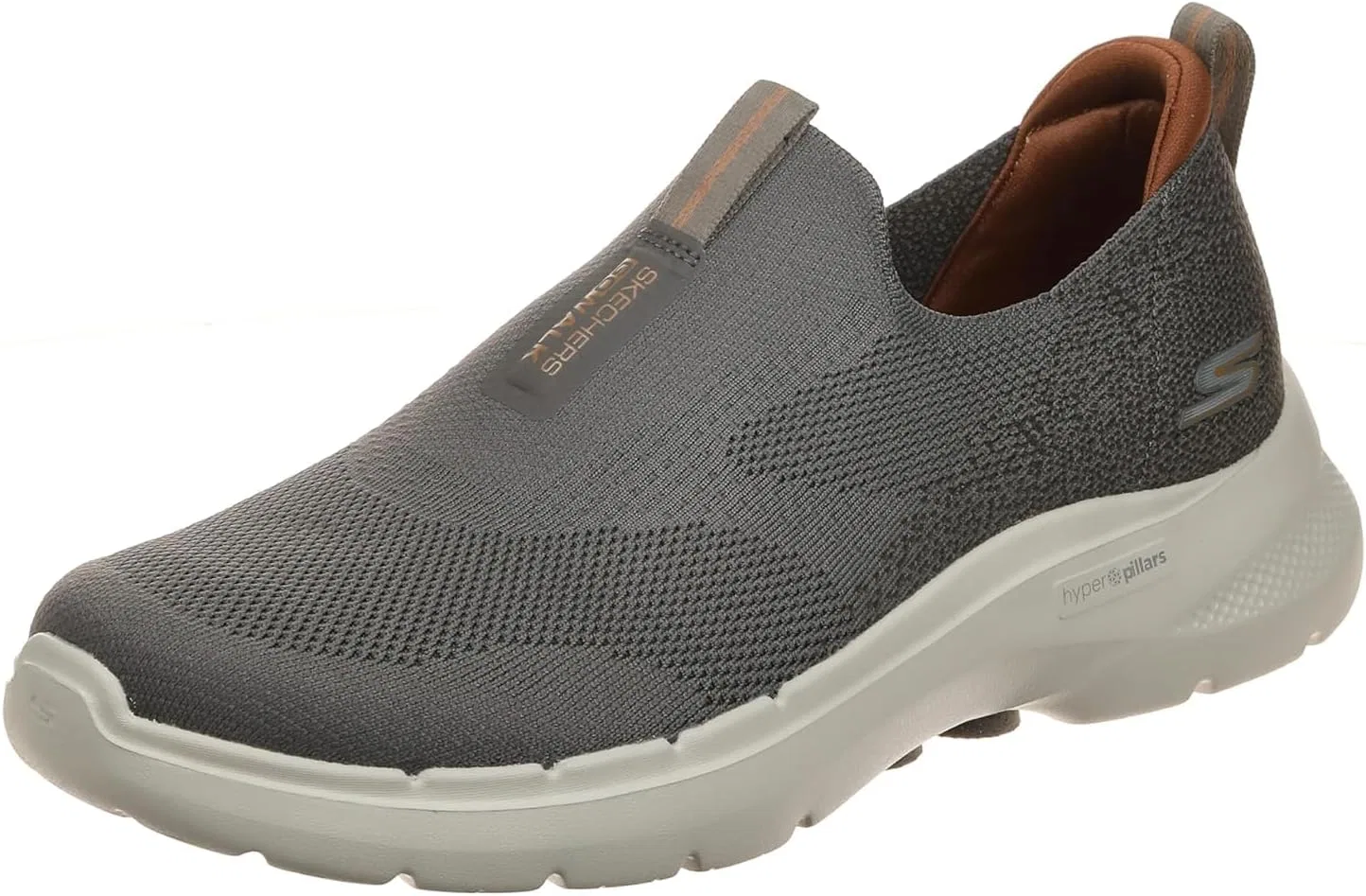 Кроссовки Skechers Herren Go Walk 6, Taupe Textile