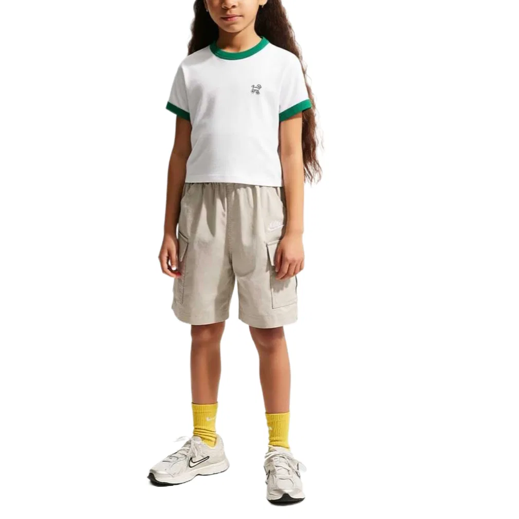Футболка Nike White/Peacock Stone Green