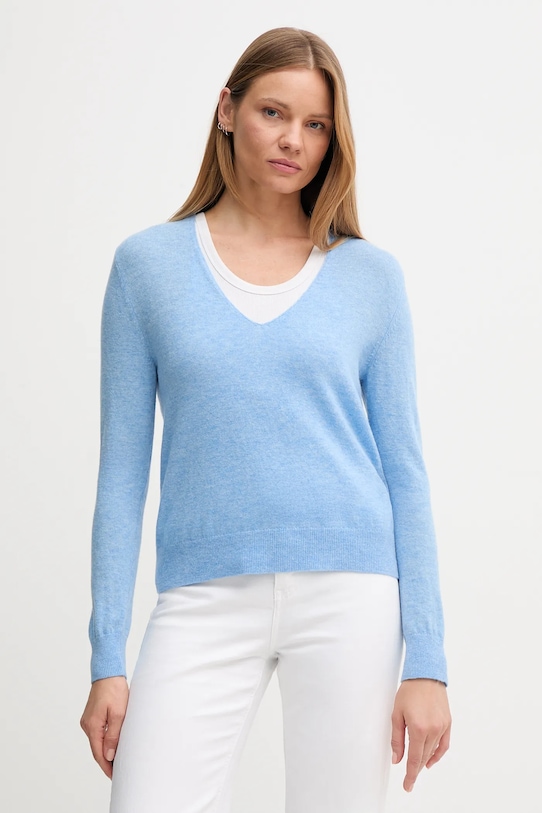 

Шерстяной свитер United Colors Of Benetton, синий