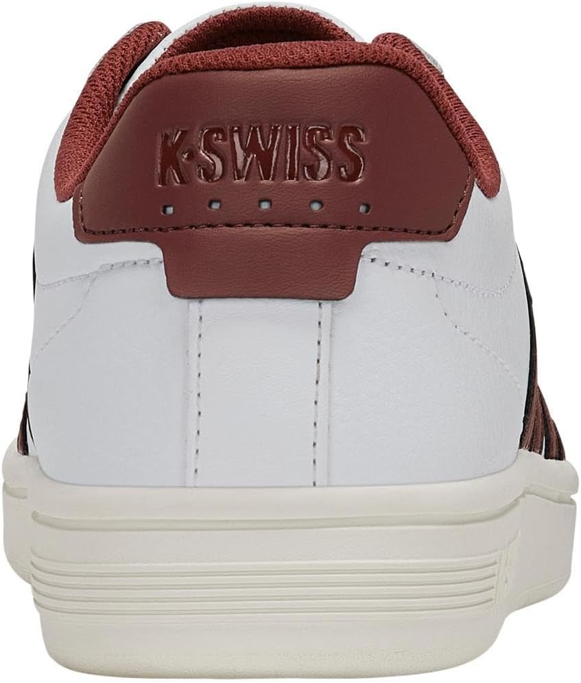 Мужские кроссовки K-Swiss Court Tiebreak II, белый/красный — фото 3