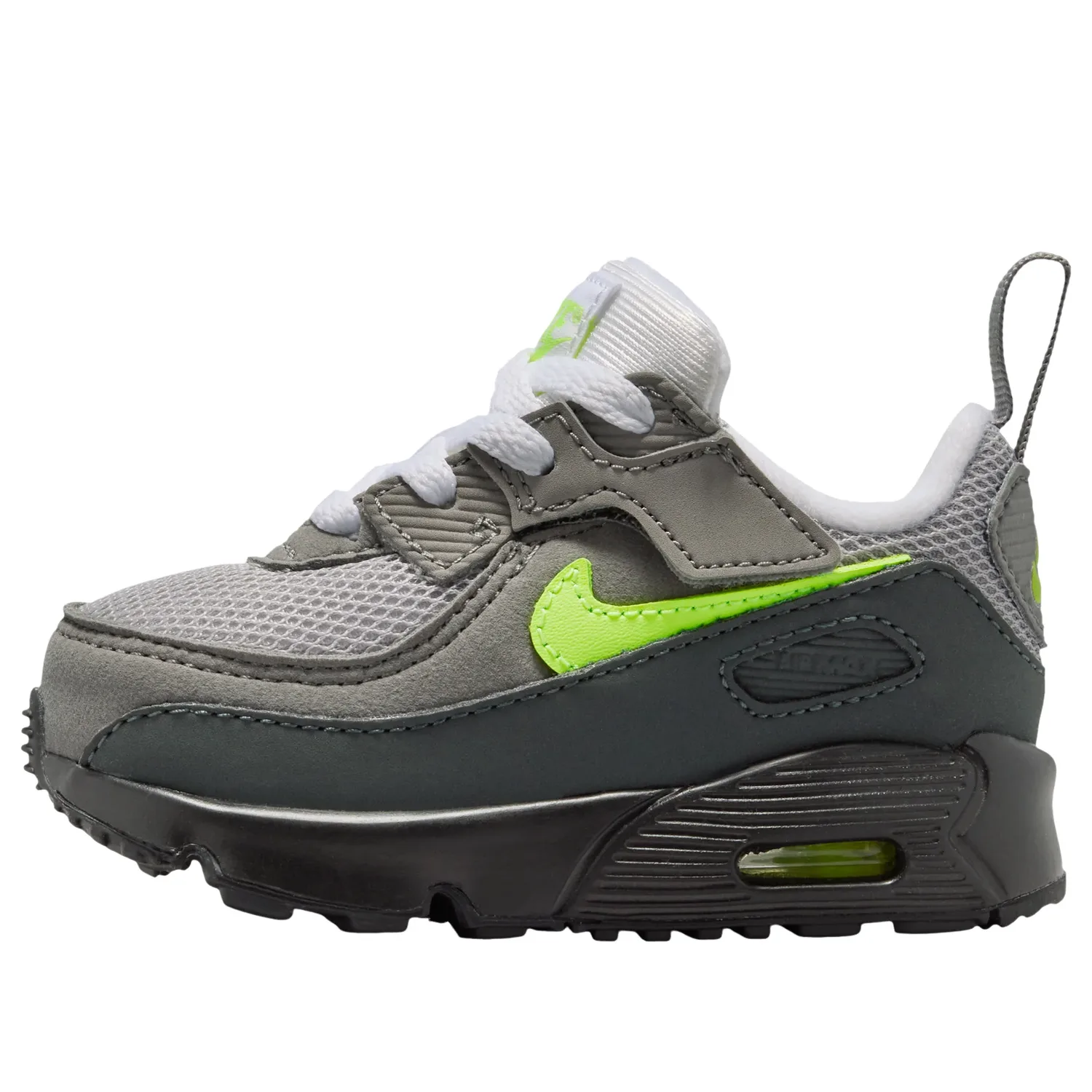 Кроссовки (TD) Nike Air Max 90 'Black Anthracite Neon Yellow'