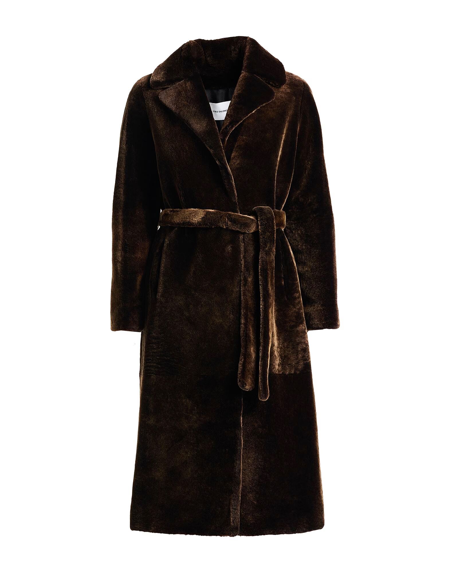 

Пальто Yves Salomon, темно-коричневый