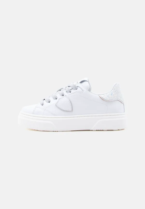 Кроссовки унисекс Philippe Model, White/Silver-Coloured