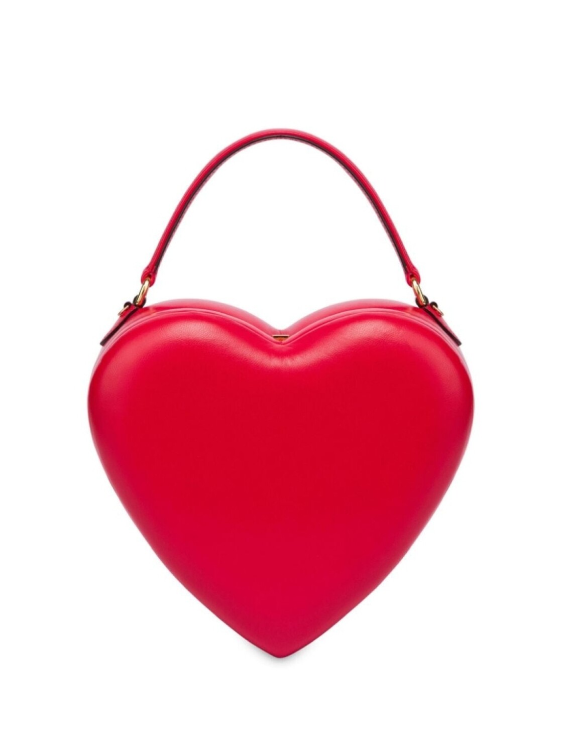 

Moschino сумка-тоут в форме сердца, красный