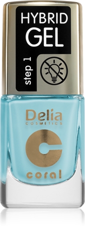 

Гибридный лак для ногтей Delia Cosmetics Coral Nail Enamel Hybrid Gel, 140 11 ml