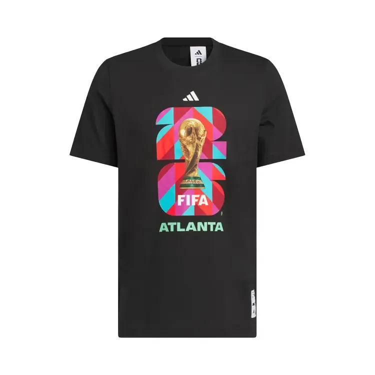 Футболка Adidas FIFA World Cup 26 Host City Atlanta, черная
