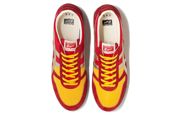 Кроссовки Ultimate 81 нм низкие Onitsuka Tiger, красный — фото 4