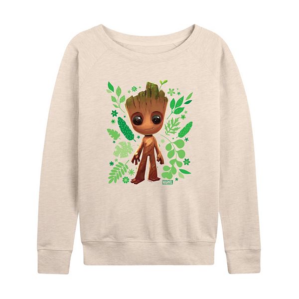 

Женская футболка с длинным рукавом Guardians of the Galaxy Baby Groot Marvel, Beige