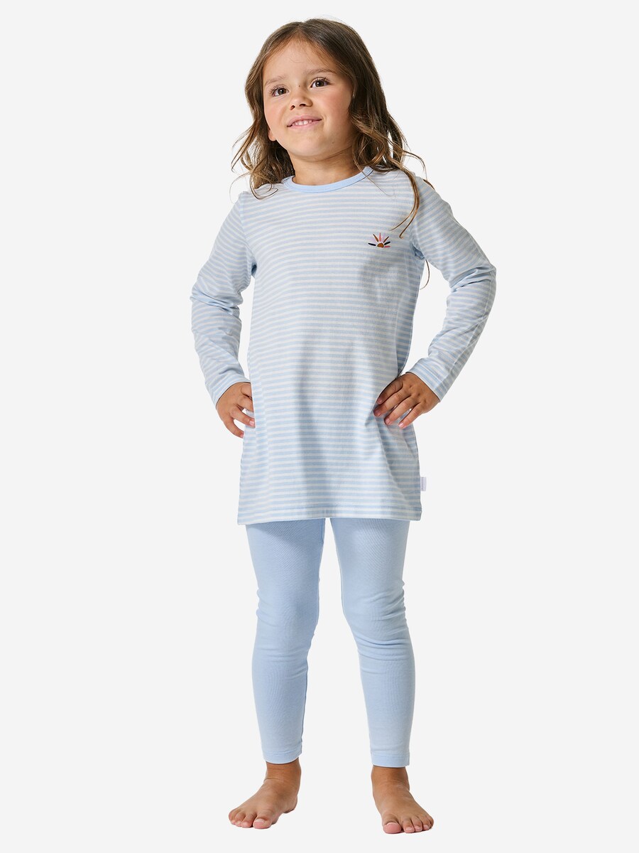 Пижама SCHIESSER Nightwear, светло-голубой — фото 3