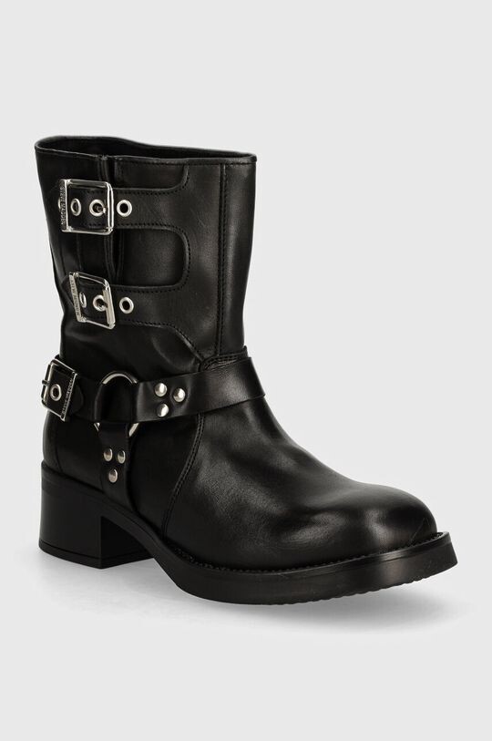 Женские ботильоны Steve Madden из натуральной кожи, черный