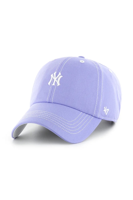 

Бейсболка с козырьком хлопковая MLB New York Yankees 47 Brand, фиолетовый