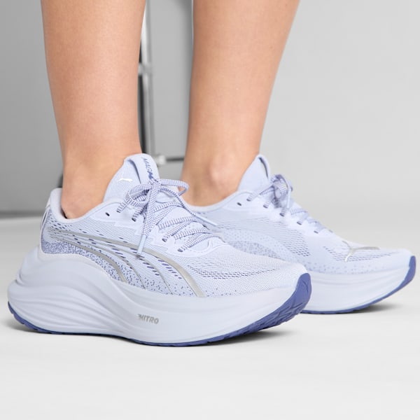 Женские кроссовки для бега по шоссе Magmax Nitro Puma, синий — фото 2